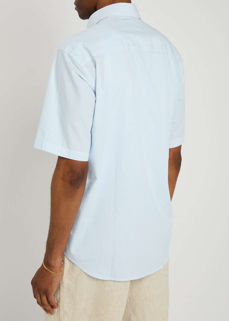 NN07 Freddy Floral-appliquéd Cotton Shirt - 3