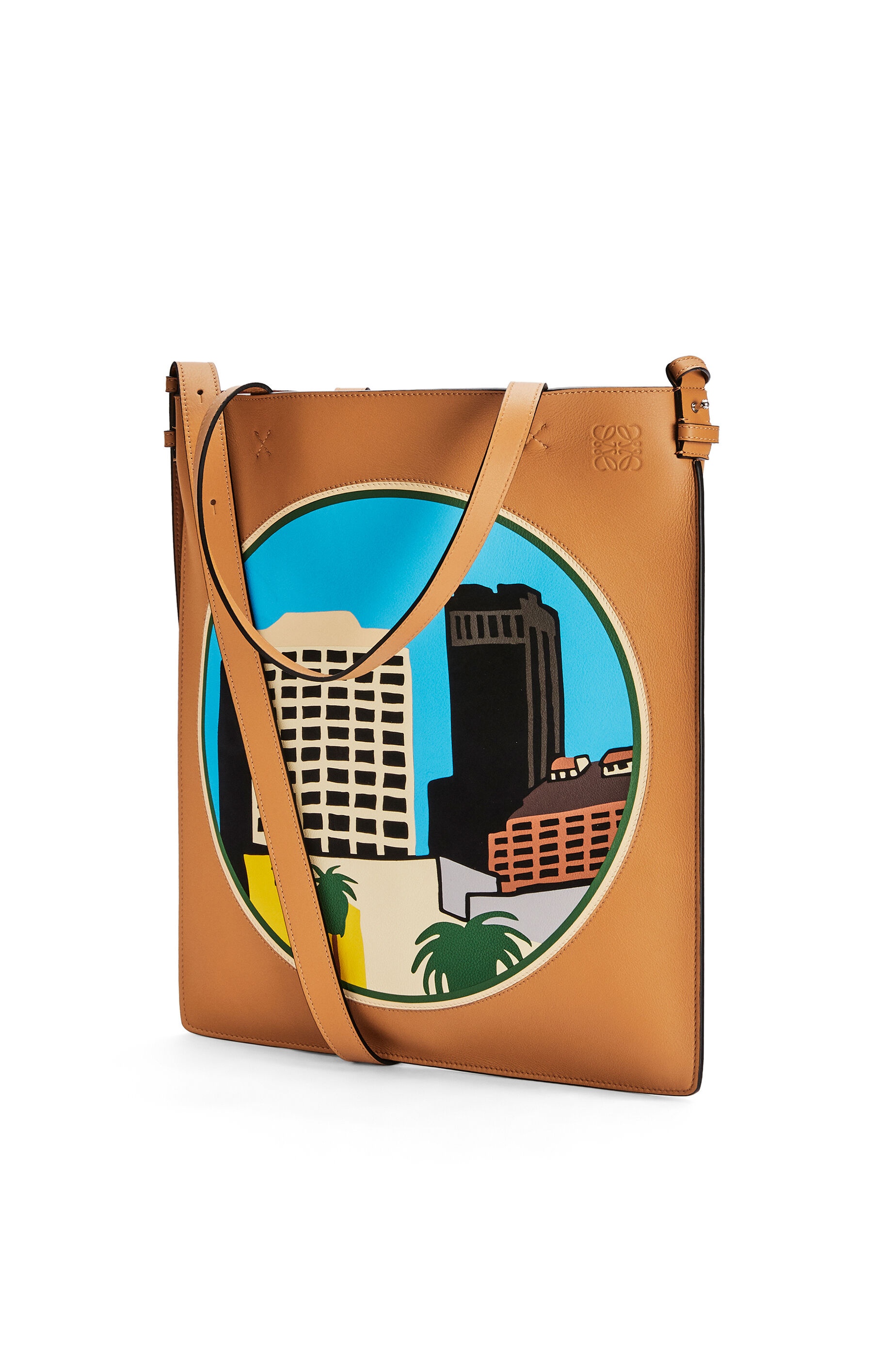 L.A. Series Vertical Tote bag in classic calfskin - 2