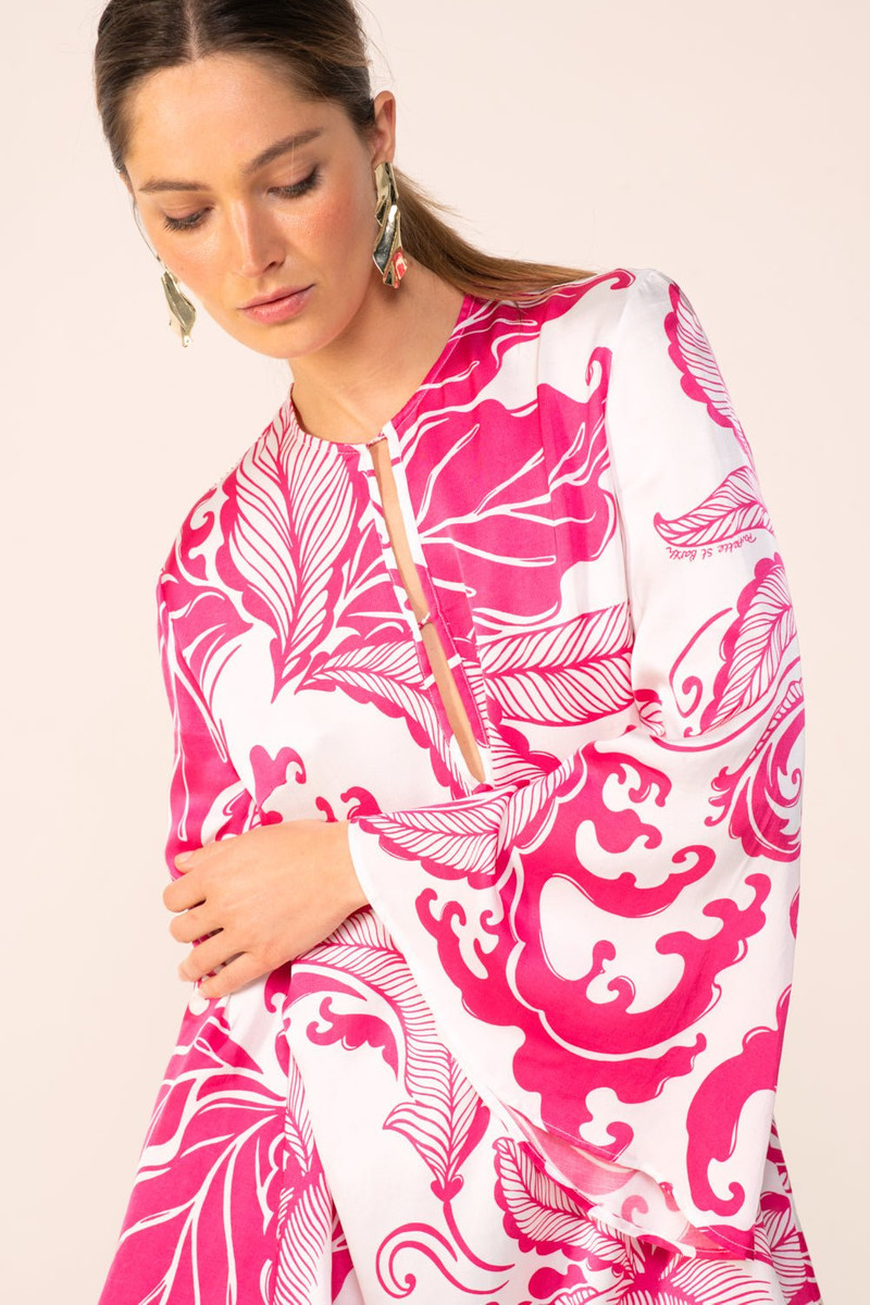Mini Dress Gia - Pink Reef Wave 3