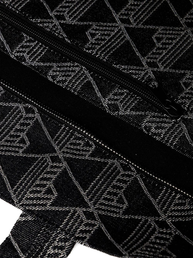 Jacquard logo tote bag 4