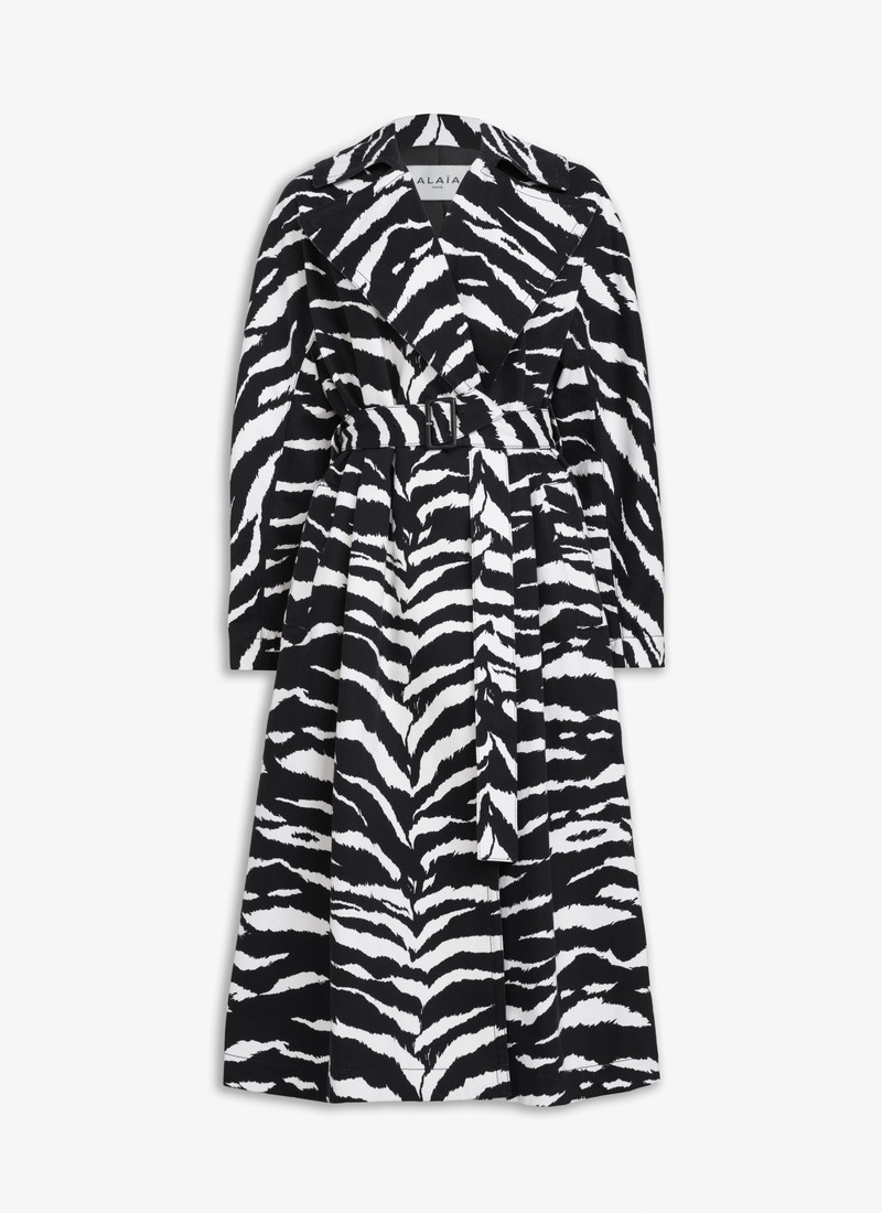 ANIMAL DENIM TRENCH - 1