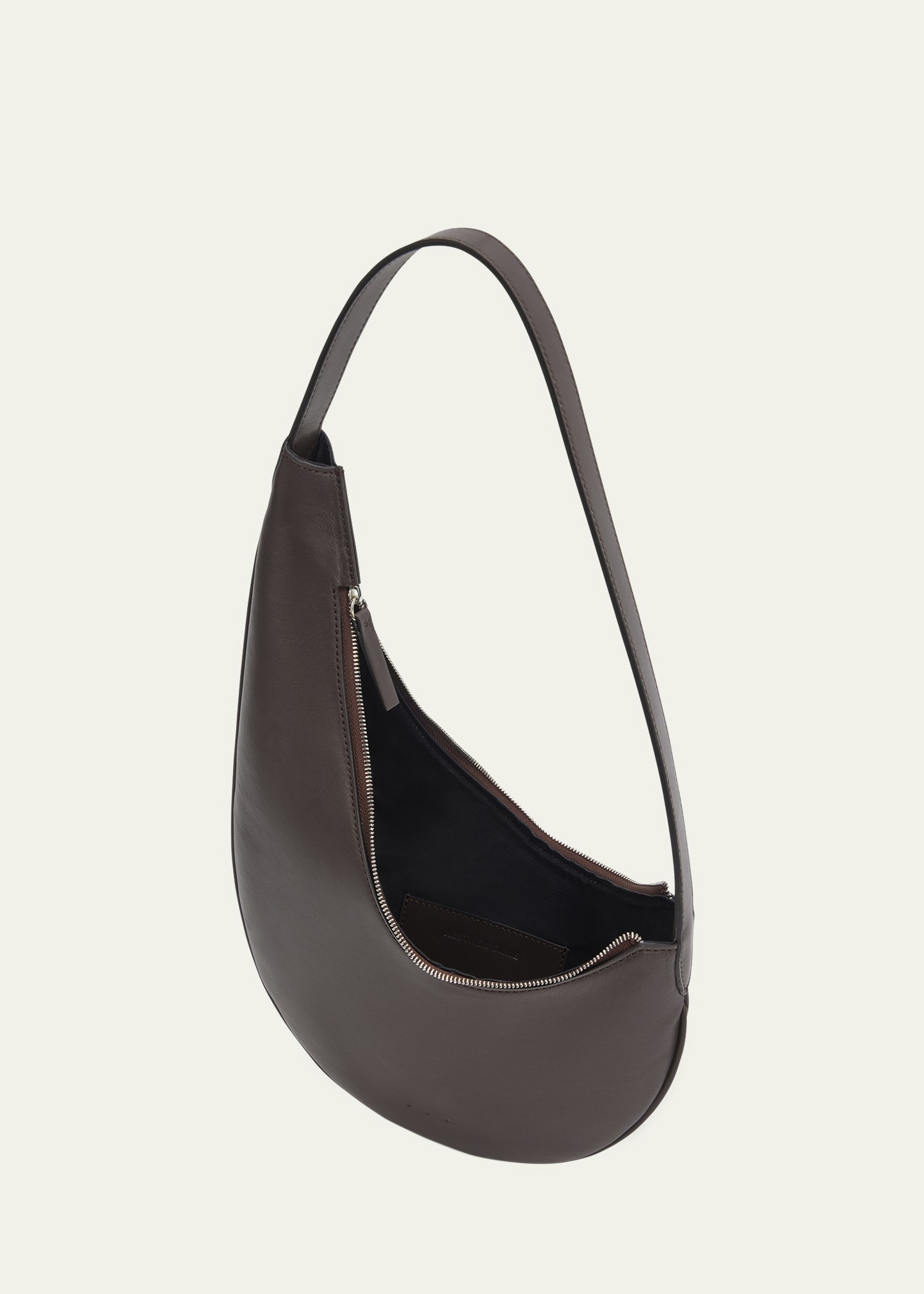 Lune Mini Zip Calfskin Hobo Bag - 3