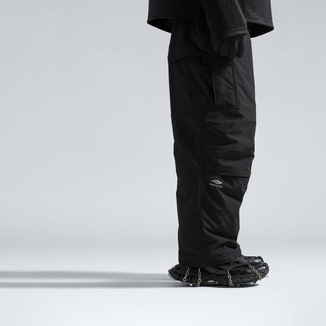 BALENCIAGA Men's Skiwear - 3xl Ski Sneaker in Black | REVERSIBLE