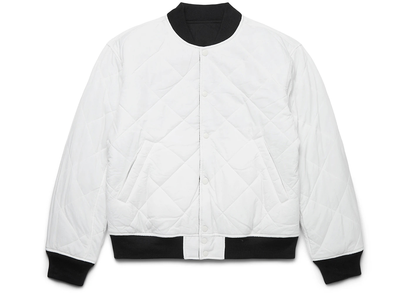 Stussy x Nike Reversible Varsity Jacket Black/Sail - 3
