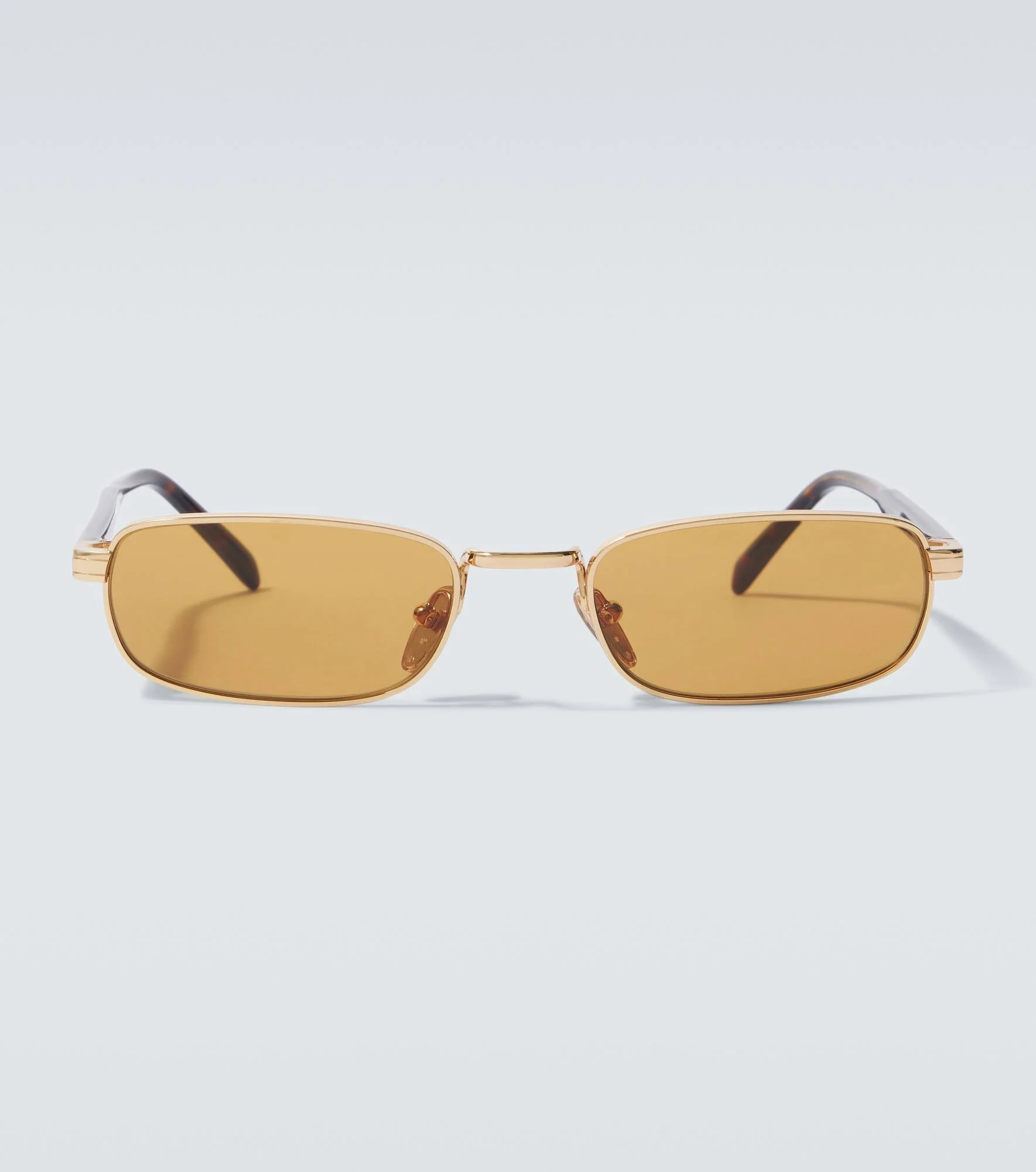 Logo rectangular sunglasses - 1