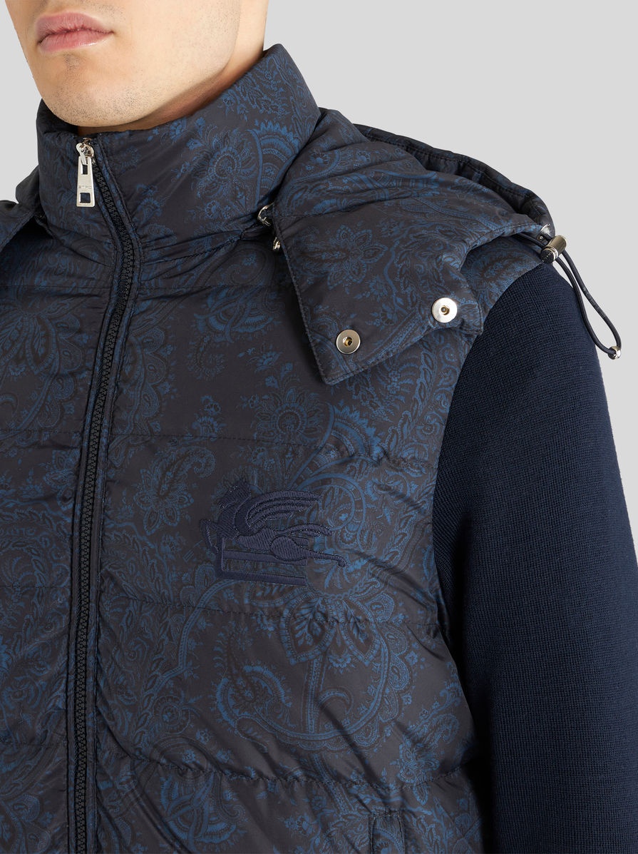 PAISLEY TRAVEL DOWN JACKET WITH HOOD - 2