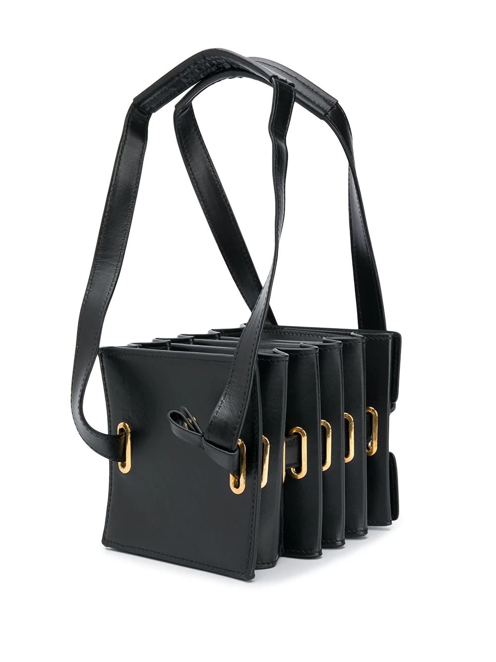 mini accordion shoulder bag - 3