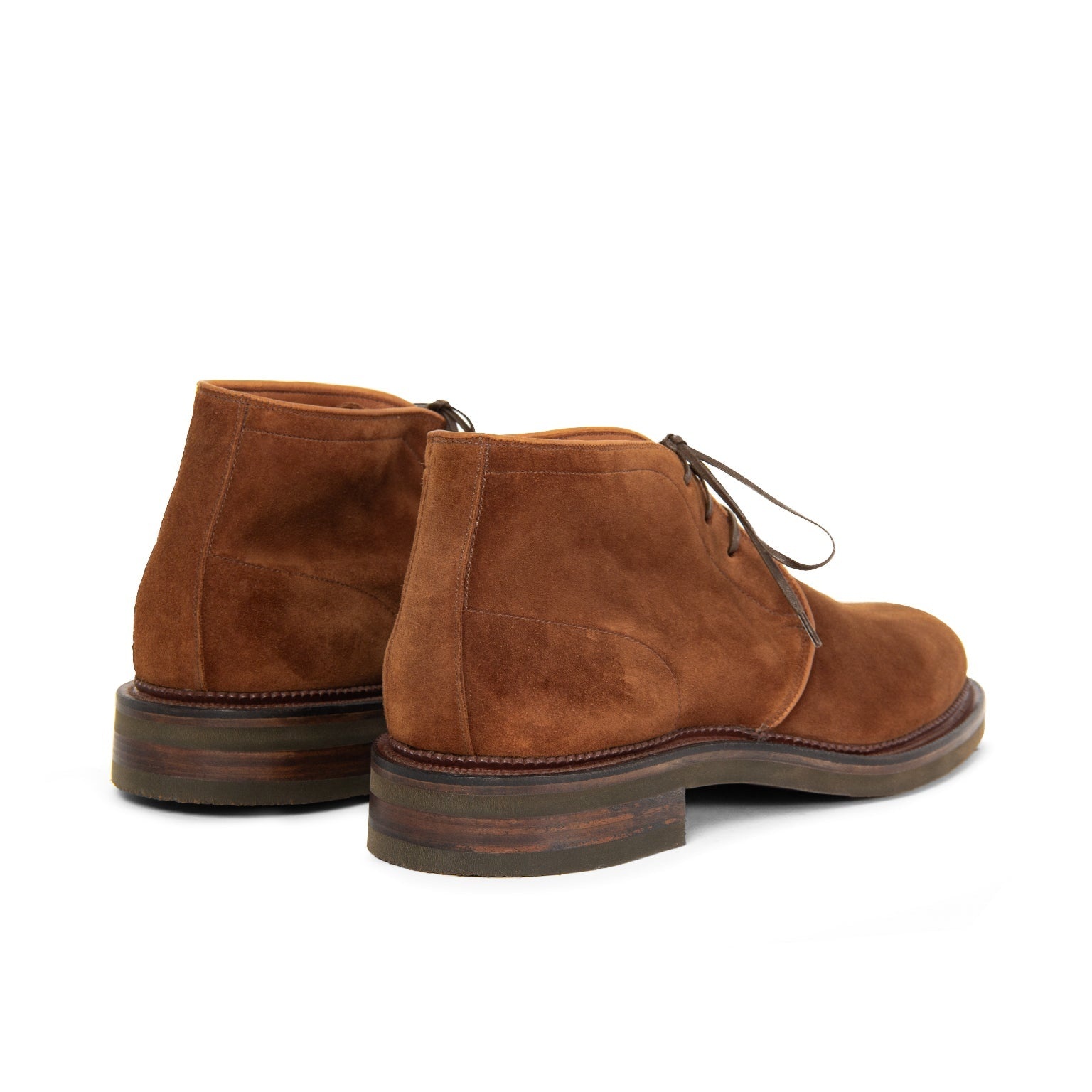 Uplands - Chestnut Janus Calf Suede - 3
