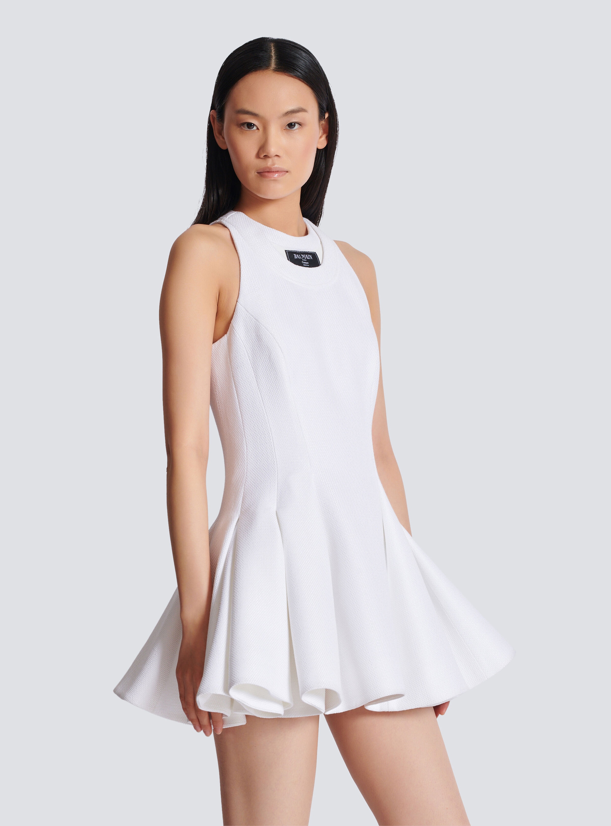 Flared pleated dress - 6