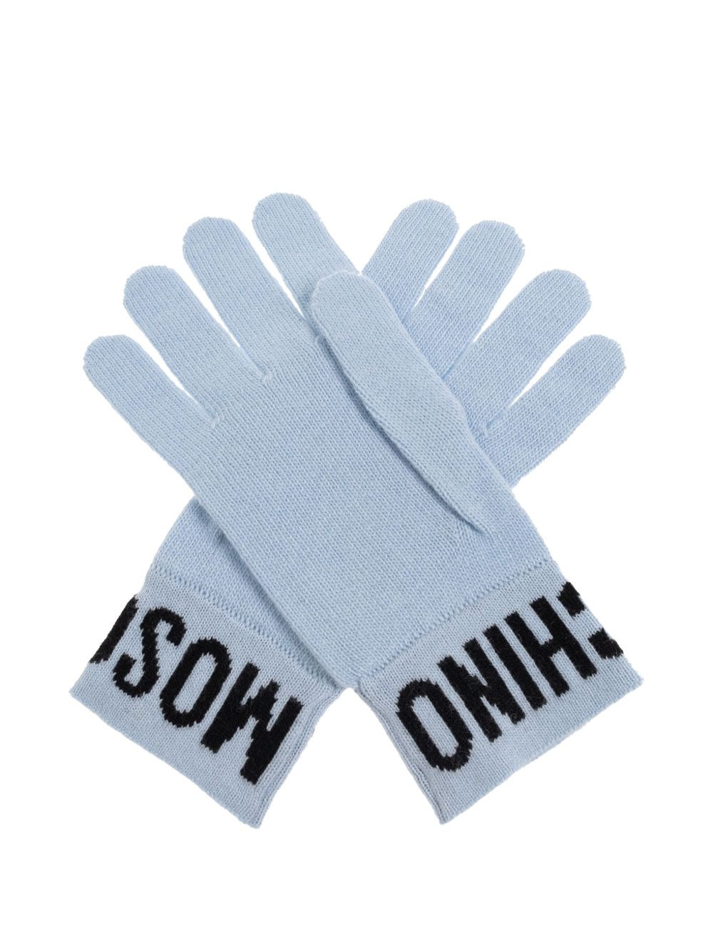 logo-detail gloves - 1