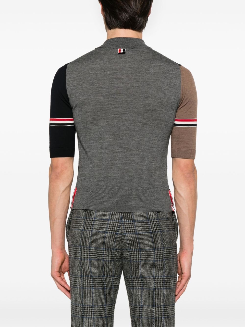 RWB stripe-detail polo shirt - 3