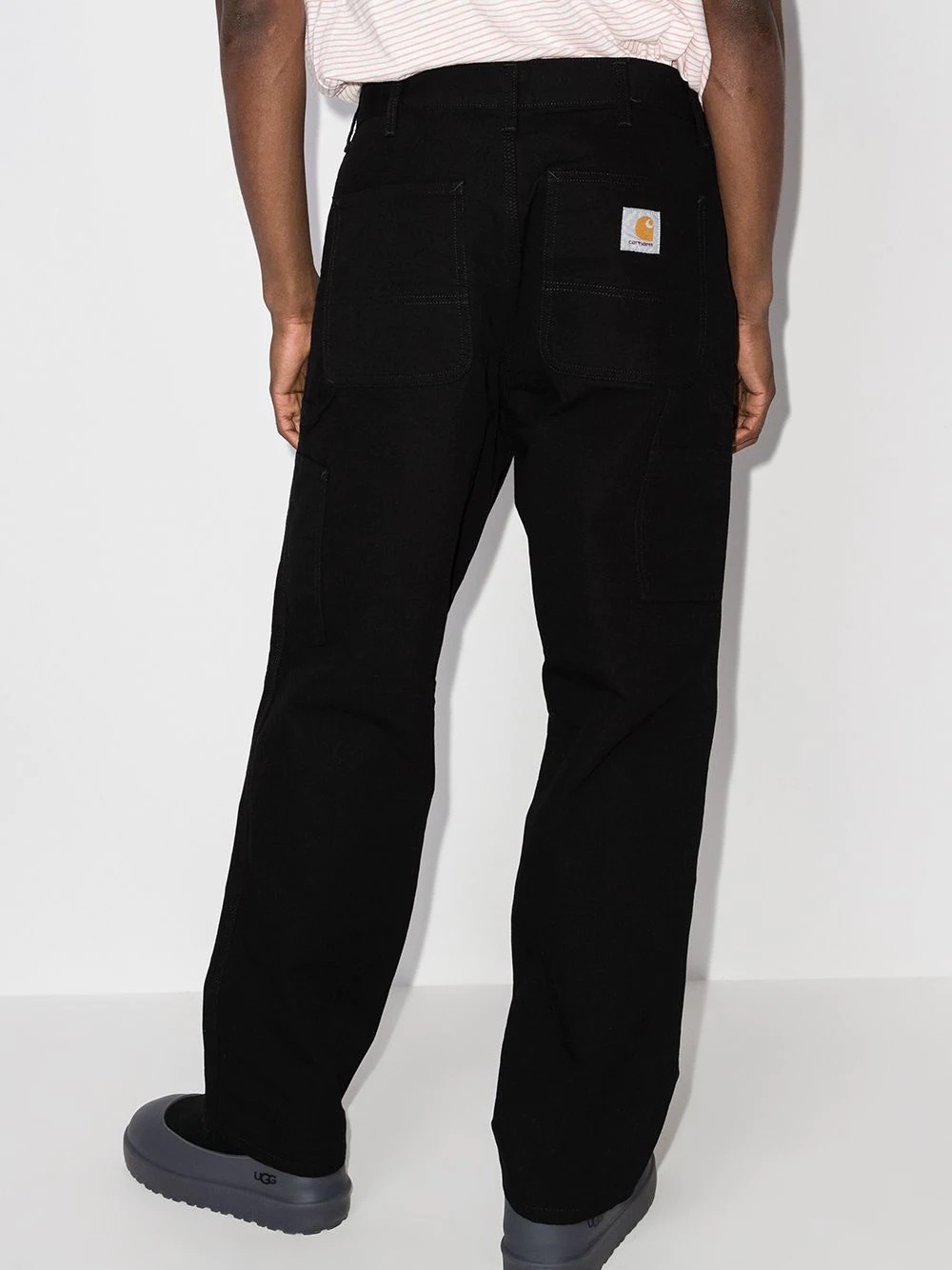 Single Knee tapered trousers - 3