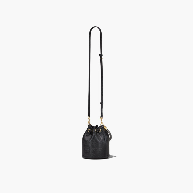 THE LEATHER MICRO BUCKET BAG 3