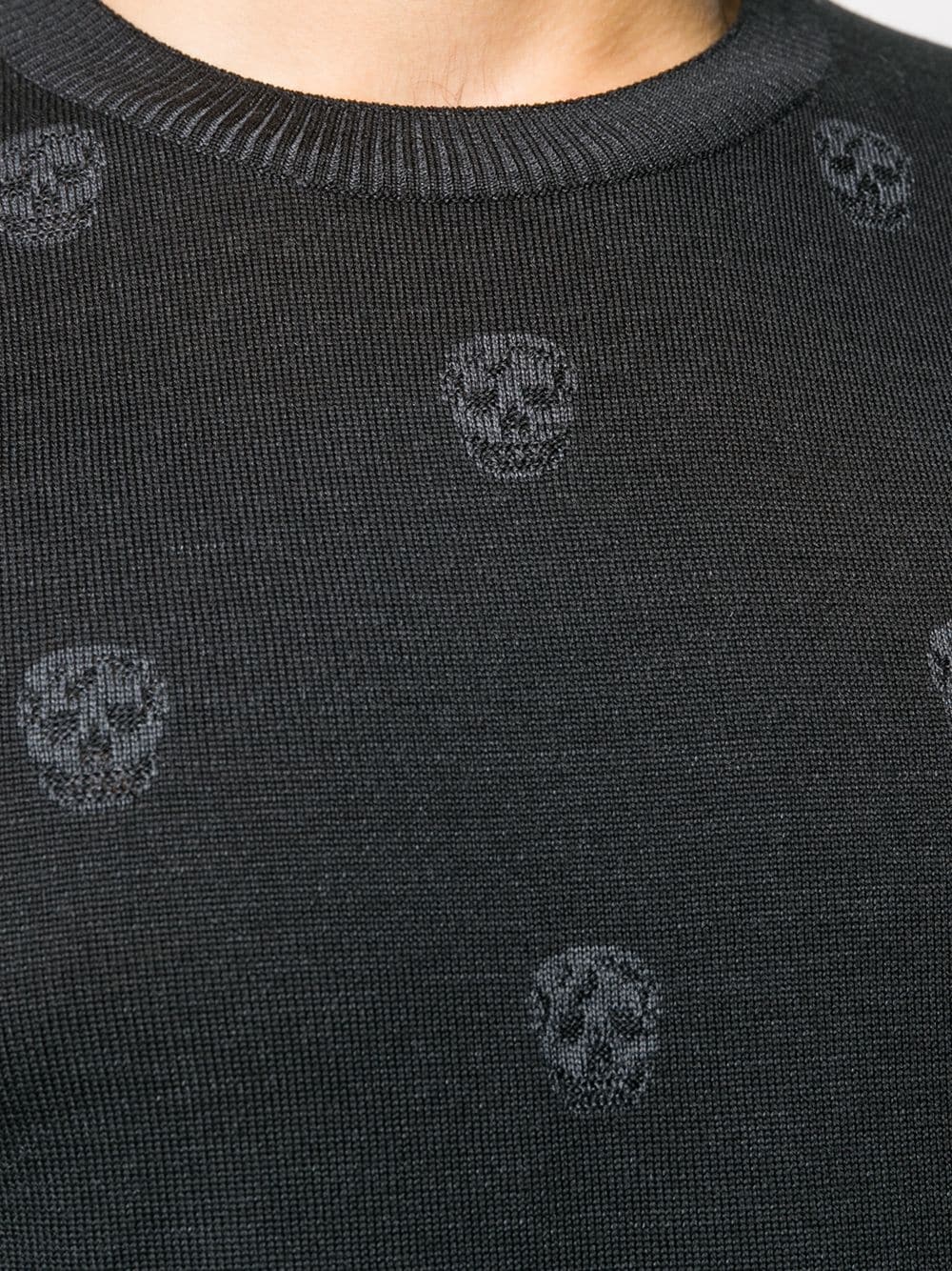 multiple skulls jumper - 5