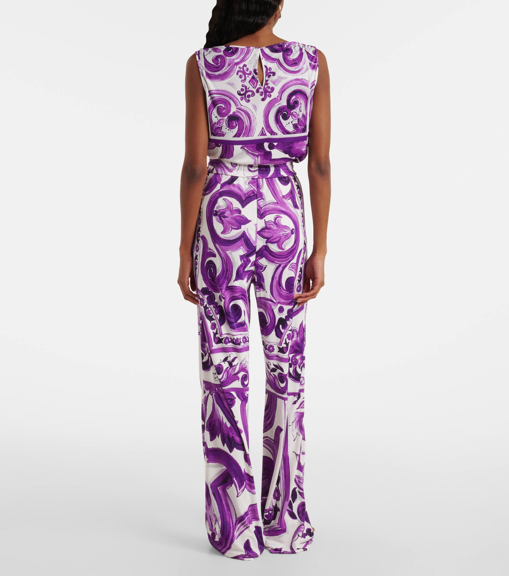 Majolica wide-leg pants - 3