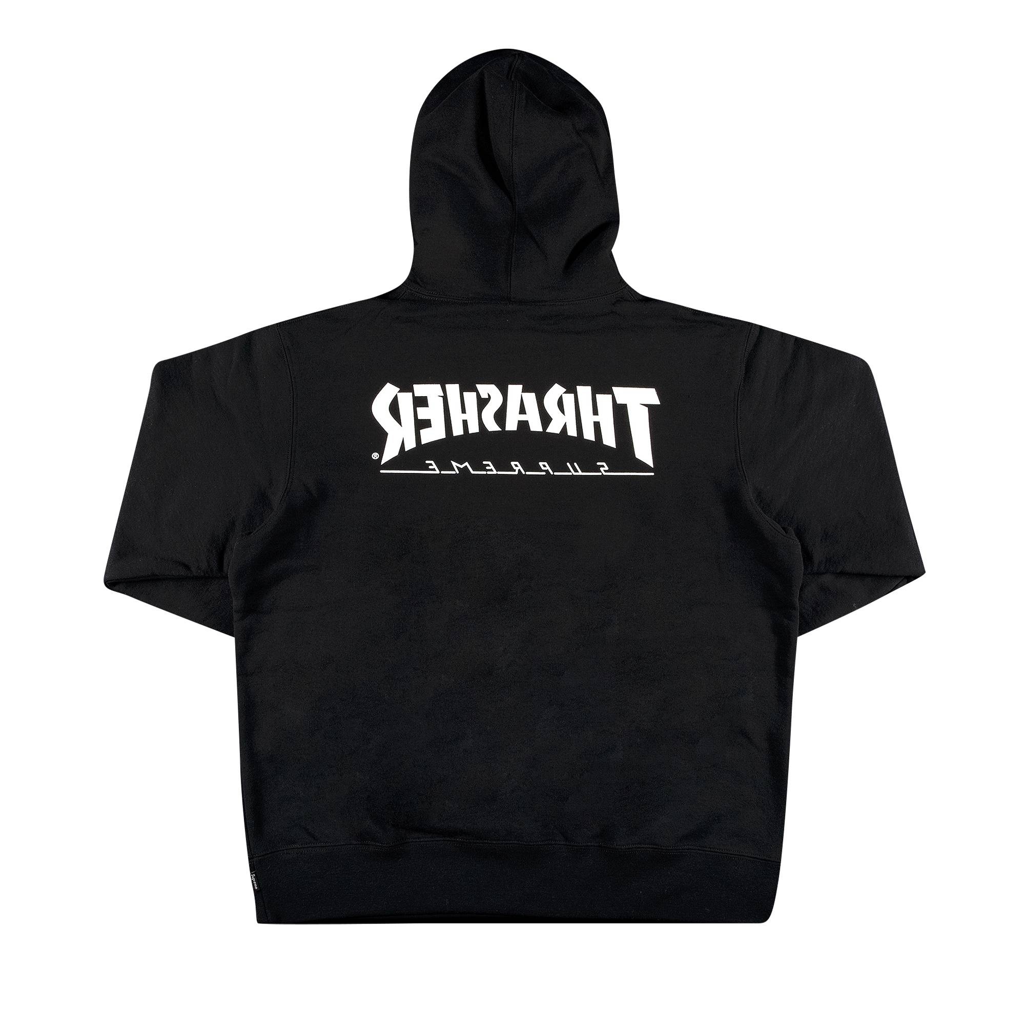 Supreme Supreme x Thrasher Hooded Sweatshirt 'Black