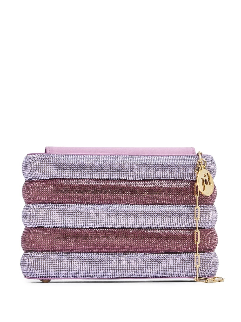 Favilla crystal-embellished clutch bag - 1