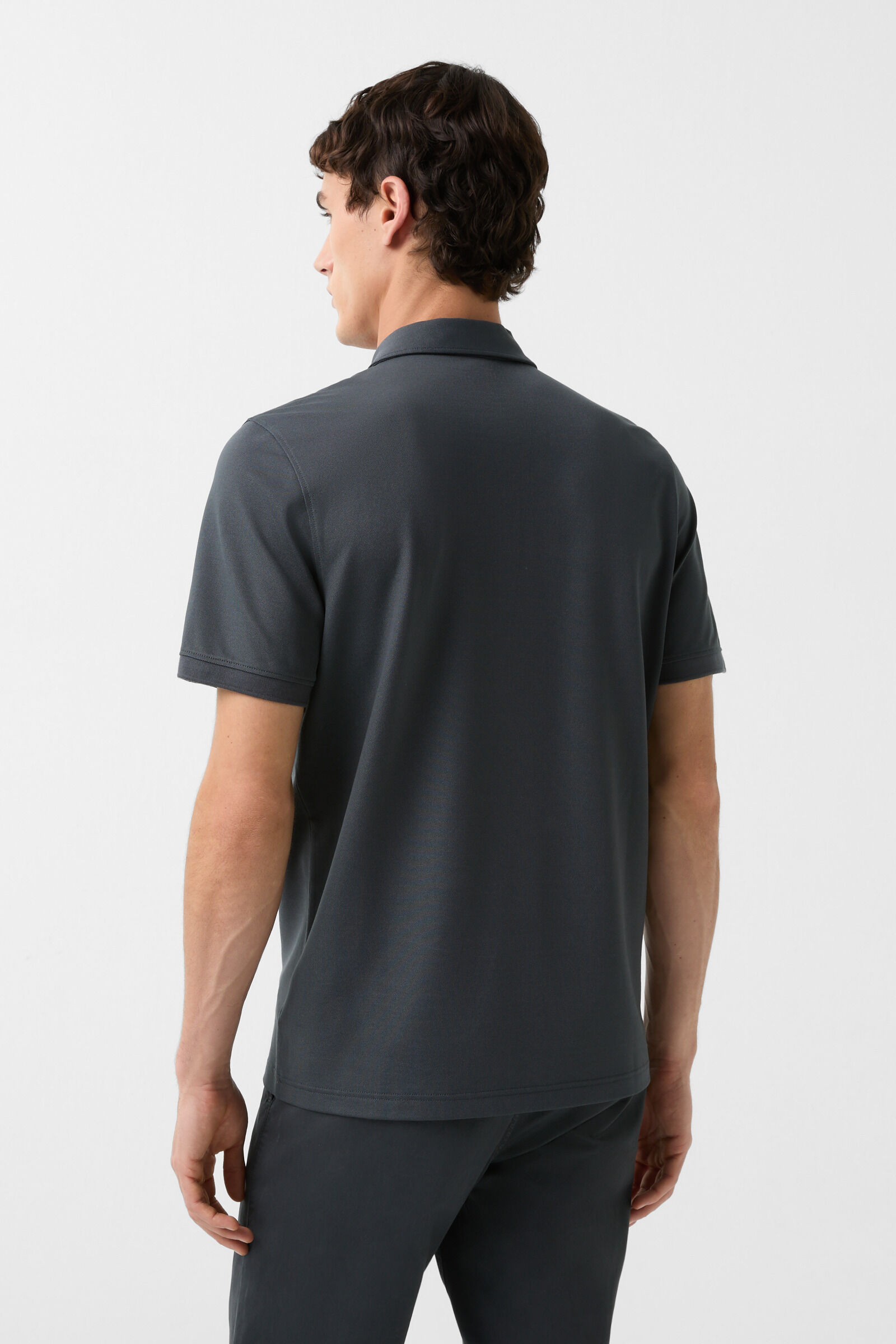 Timo polo shirt in Dark gray - 3