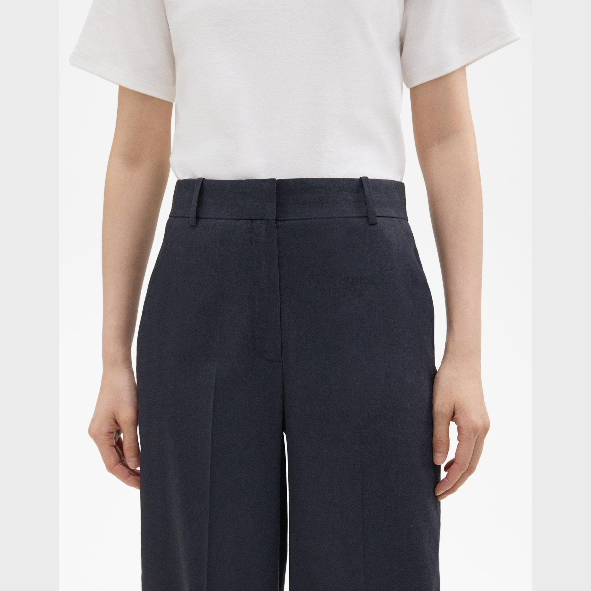 High-Waist Wide-Leg Pant in Good Linen - 5
