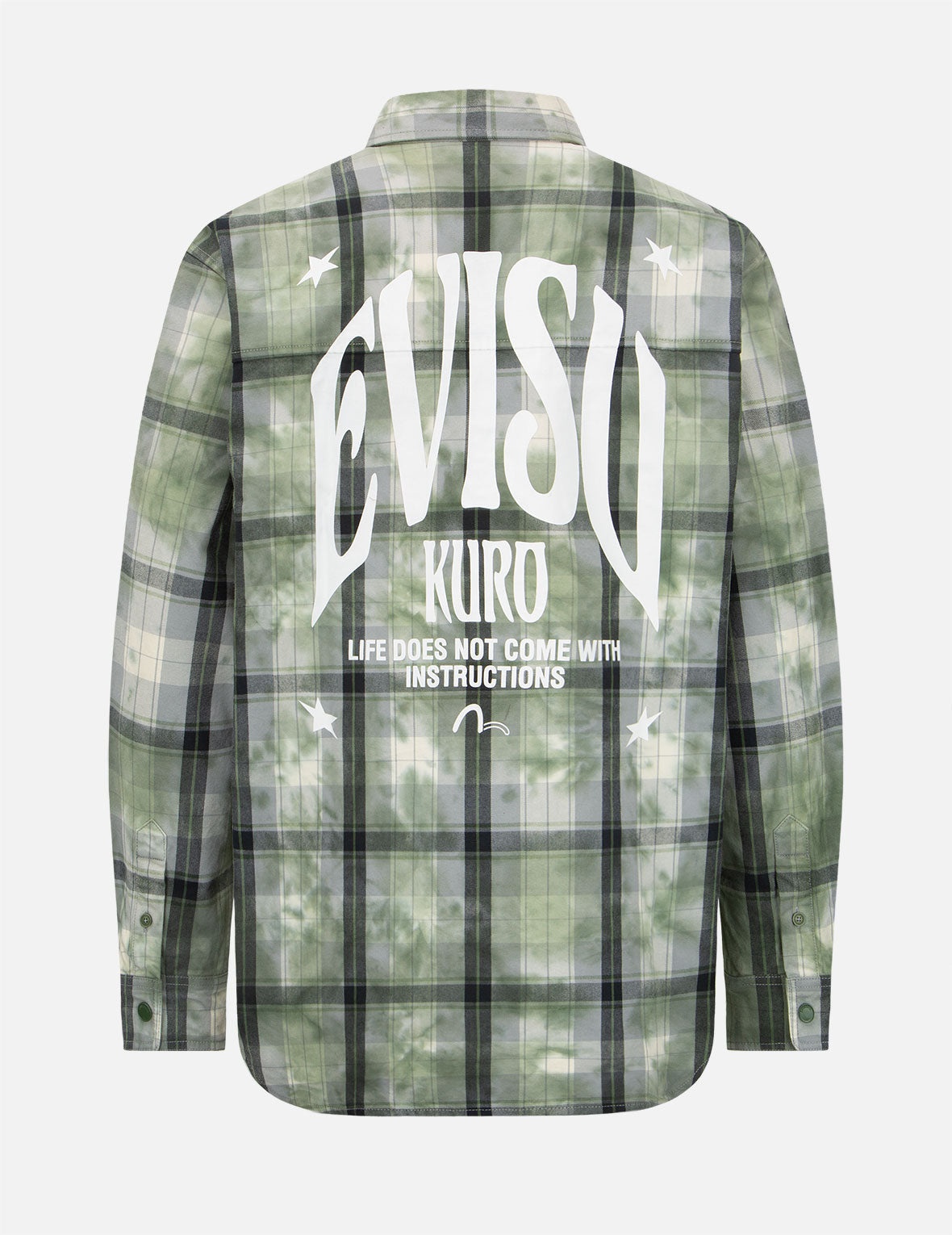Tie-dyed Check Shirt - 2