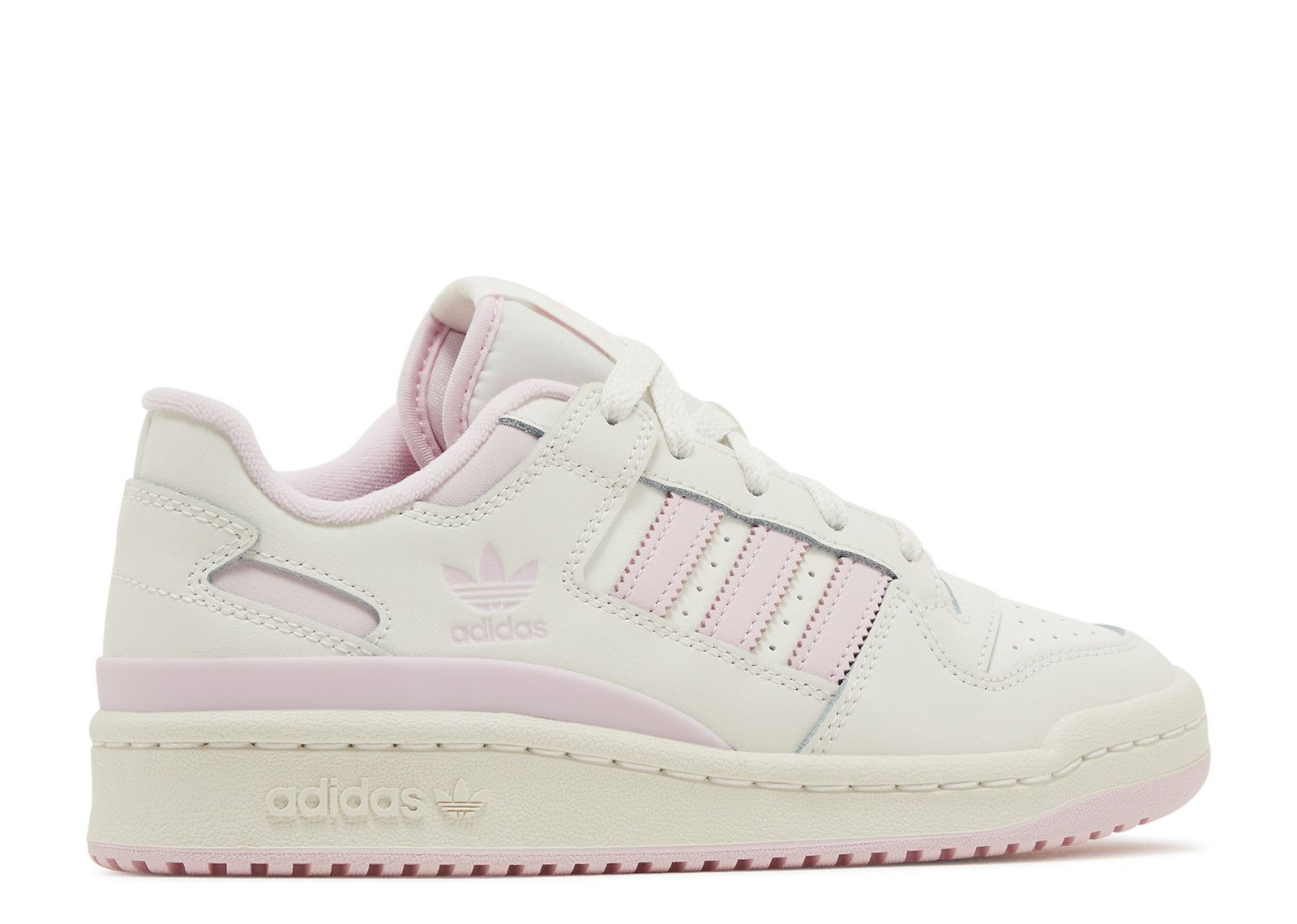 WMNS FORUM LOW CL 'WHITE CLEAR PINK' - 3