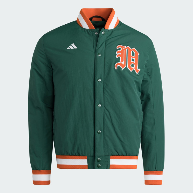 Miami Hurricanes Coaches Dugout Jacket 1