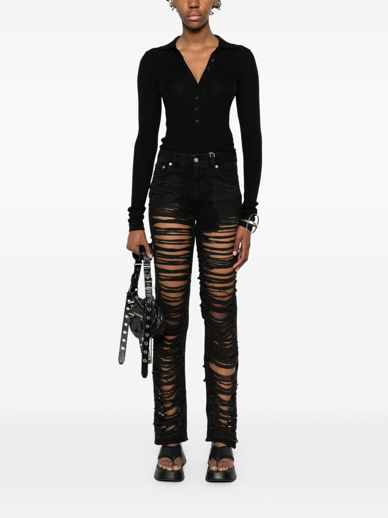 MM6 Maison Margiela ripped jeans outlook