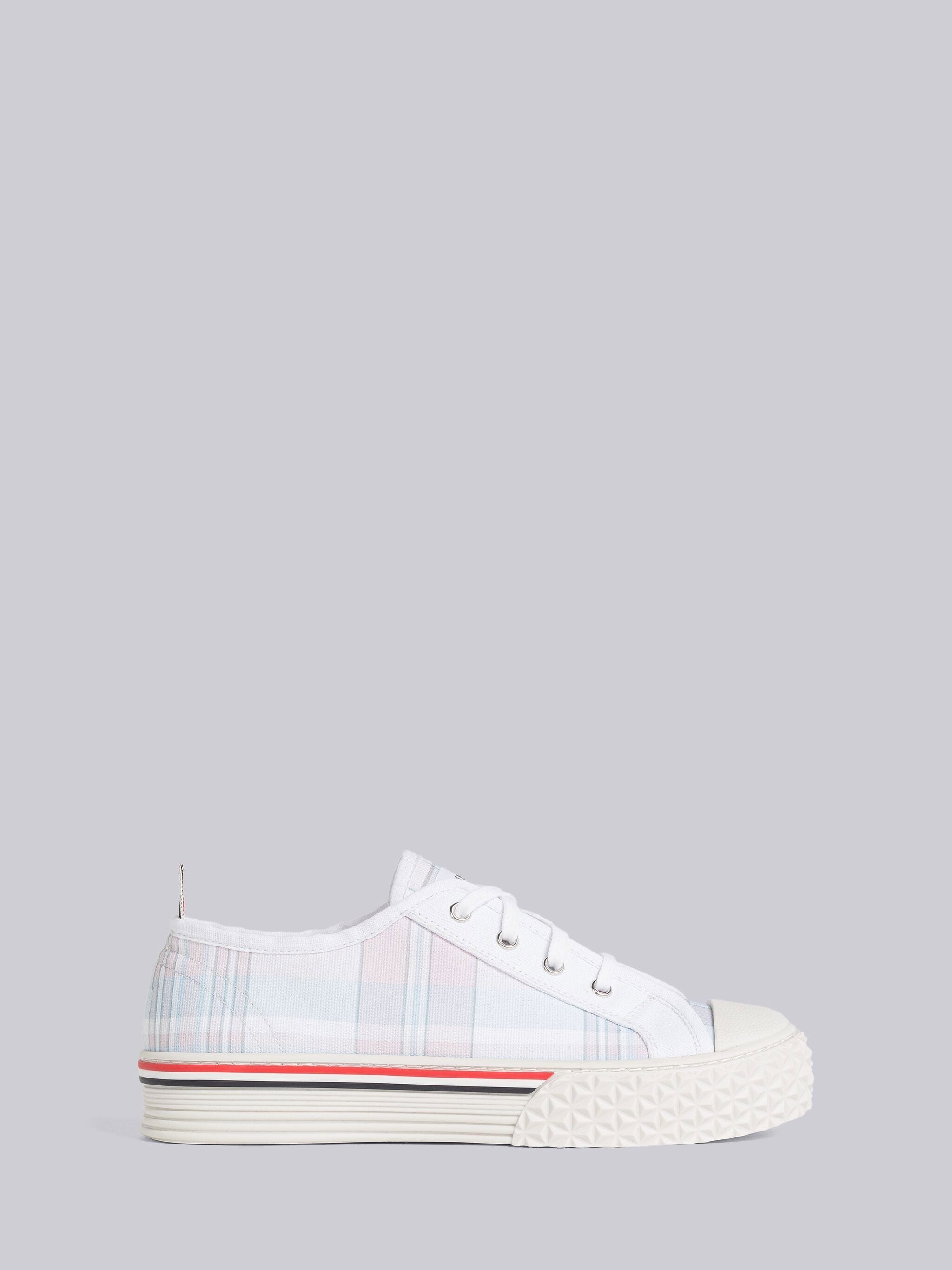 Madras Canvas Collegiate Low Top Trainer - 1