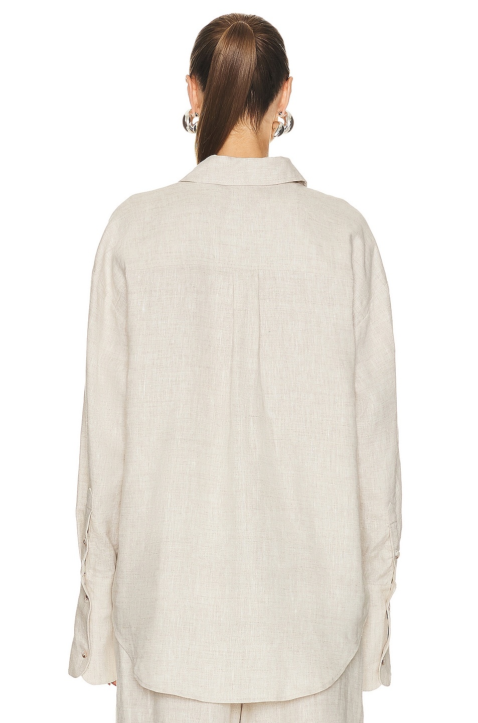 Linen Button Down Shirt - 3