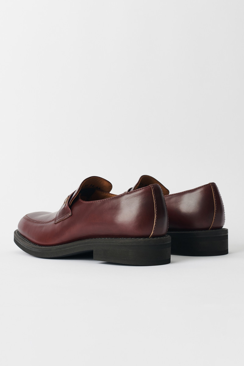 Nakano Shoe Burgundy Chromexcel Leather 6