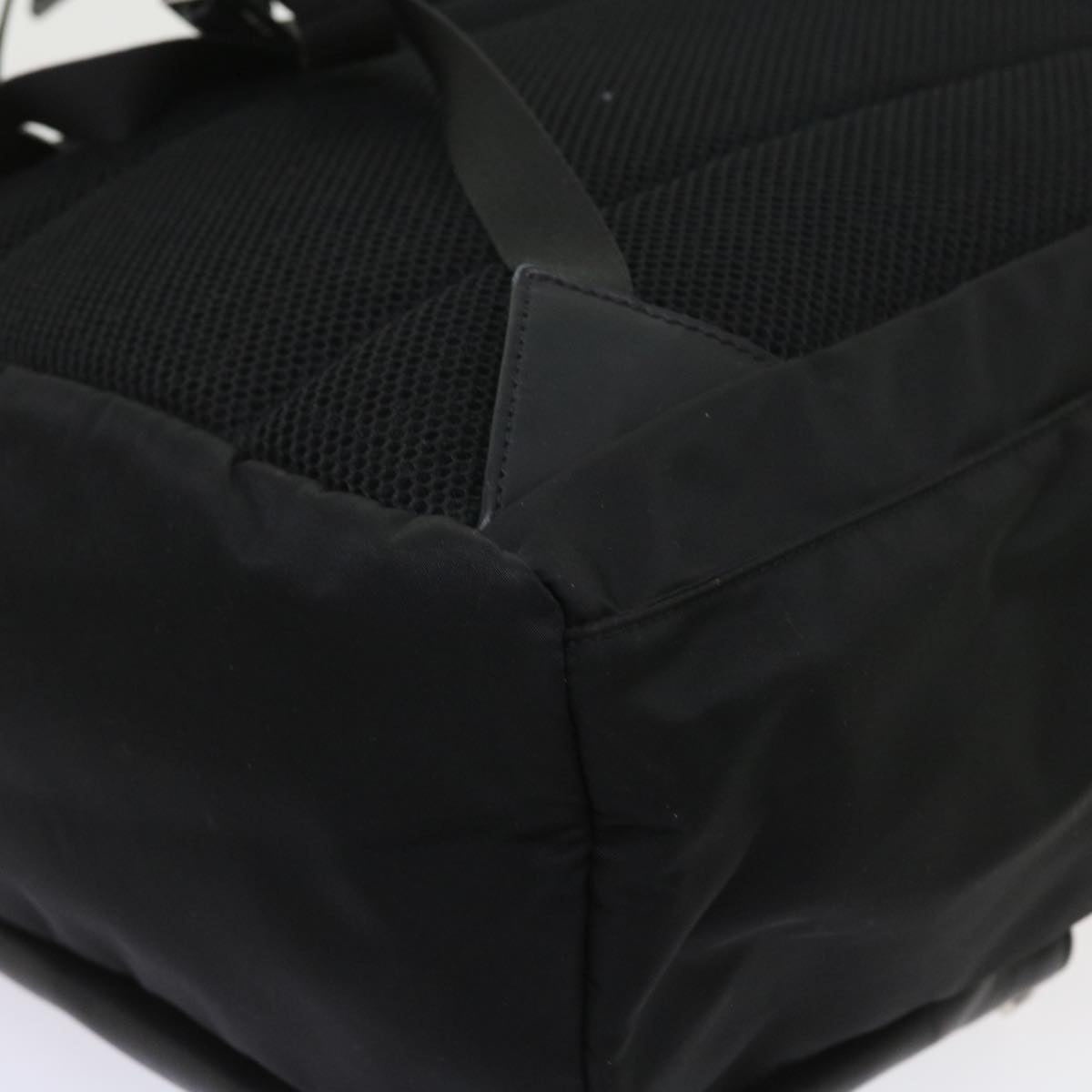 FENDI Backpack Nylon Leather Black - 16