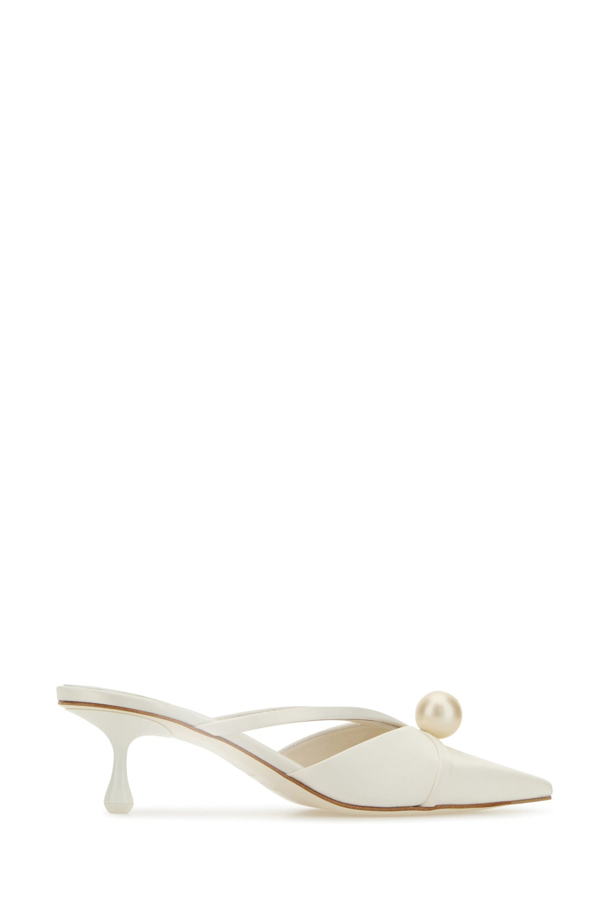 White satin Sana mules - 3