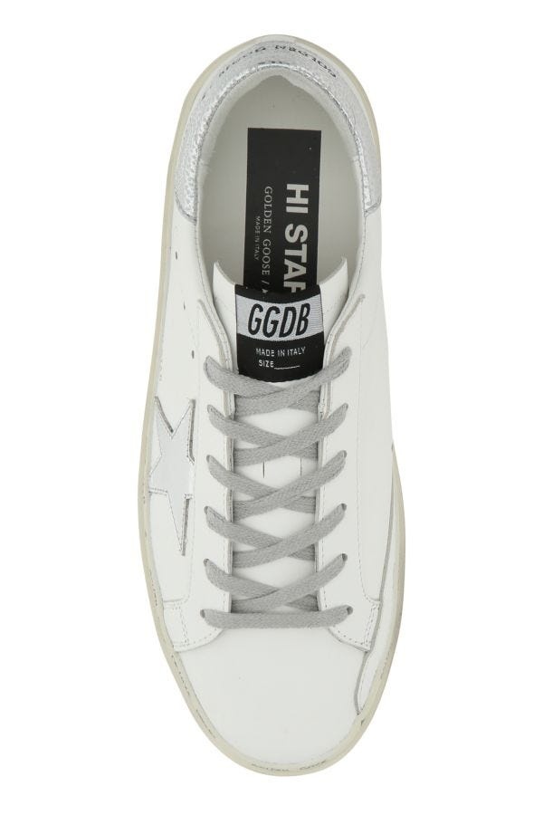 White leather Hi Star sneakers - 4