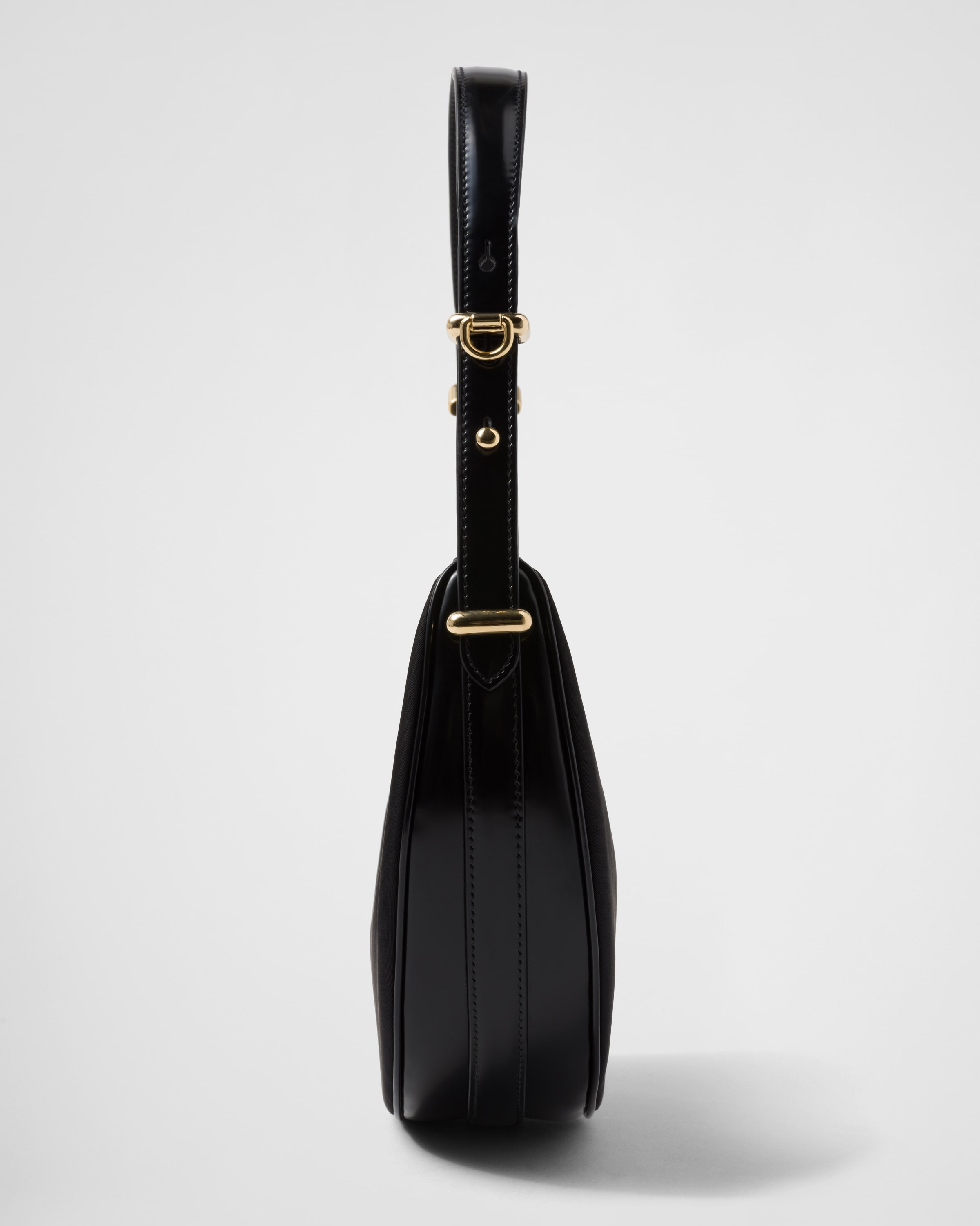 Prada Arqué Re-Nylon and brushed leather shoulder bag - 7