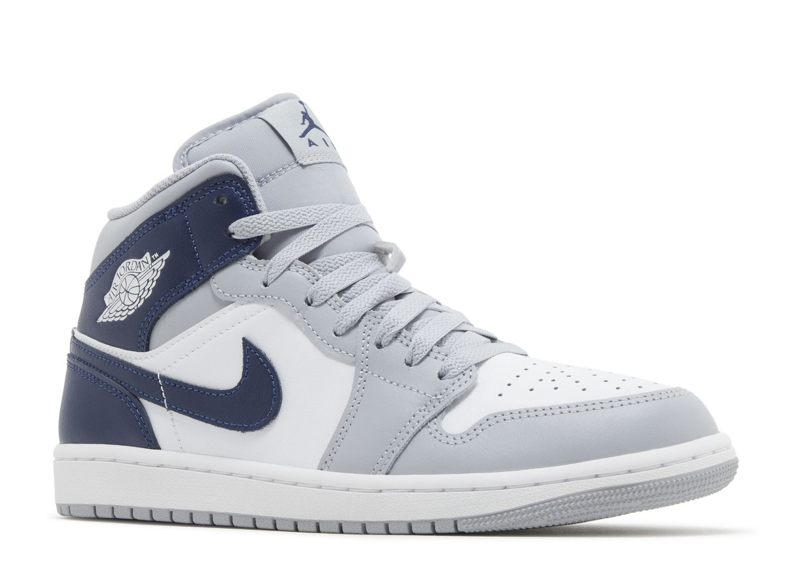 JORDAN 1 MID 'WOLF GREY MIDNIGHT NAVY' - 2