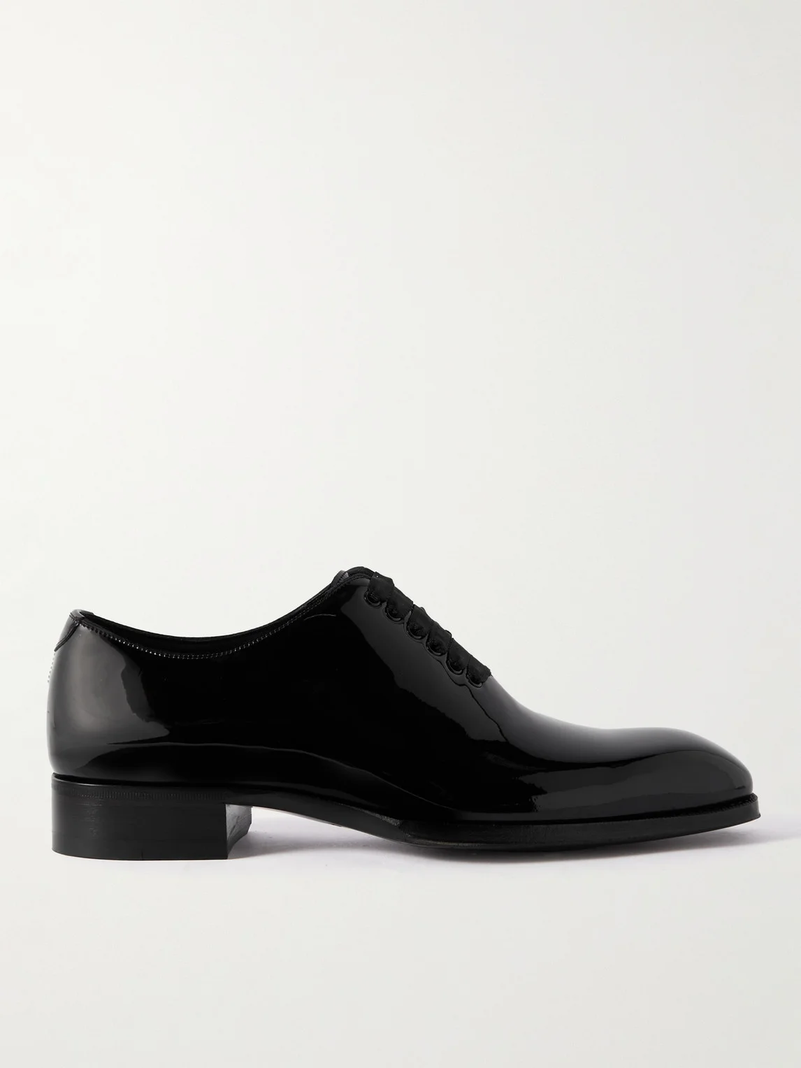 Elkan Whole-Cut Patent-Leather Oxford Shoes - 1