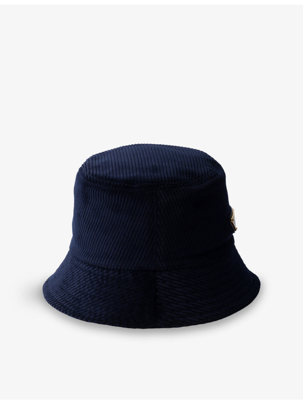 Logo-Plaque Corduroy Bucket Hat - 2