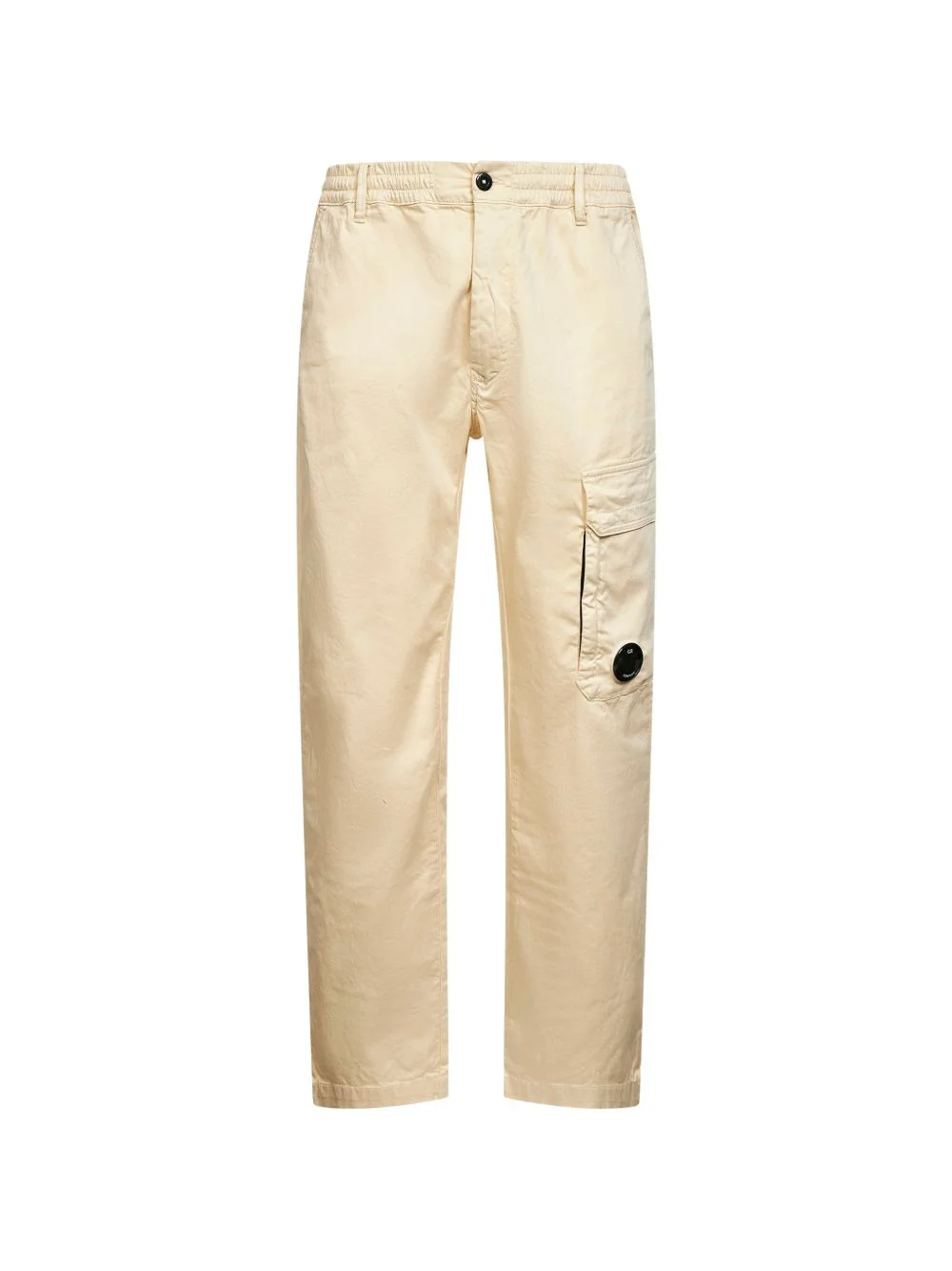 stretch sateen regular cargo pants - 1