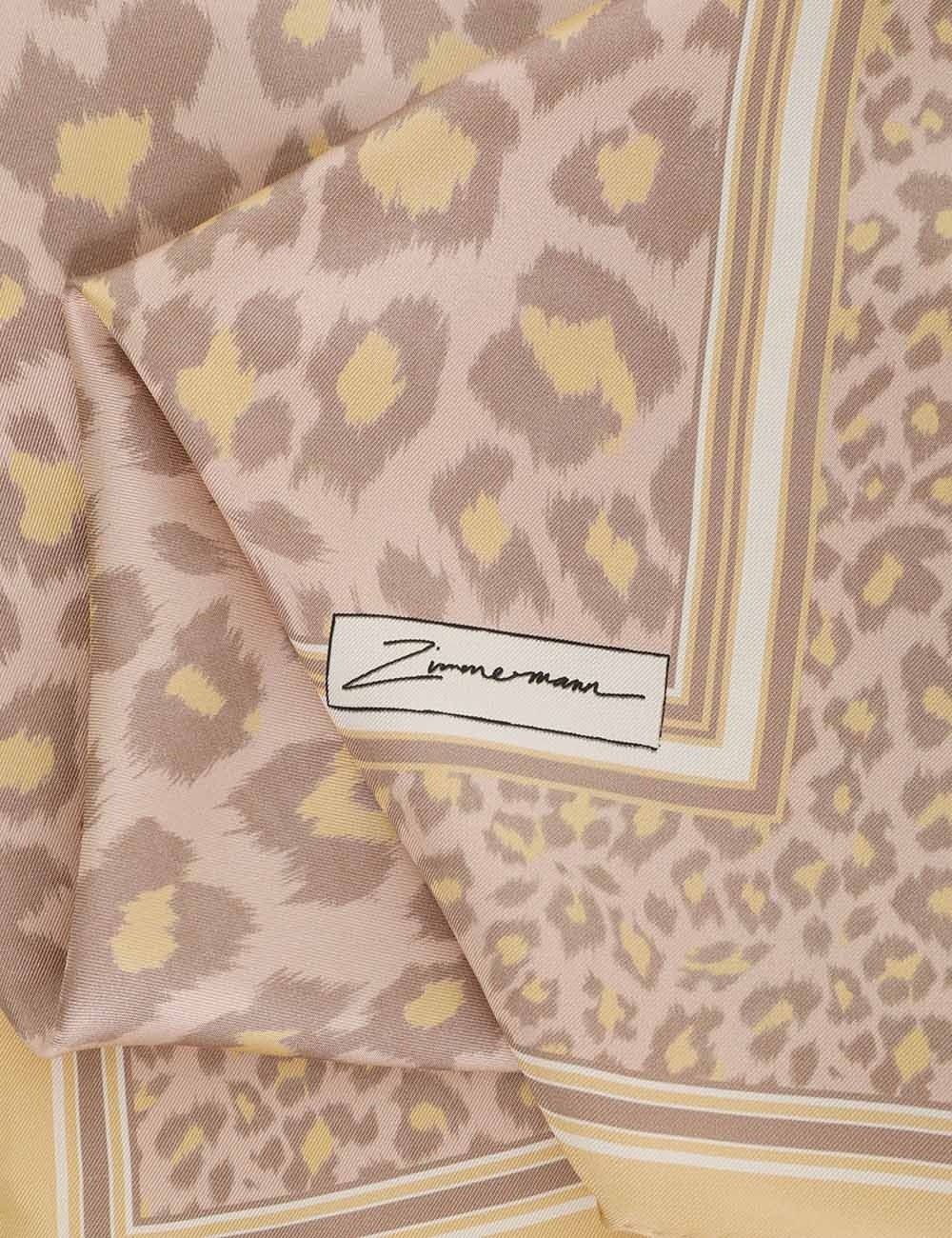 SILK SQUARE SCARF - 4