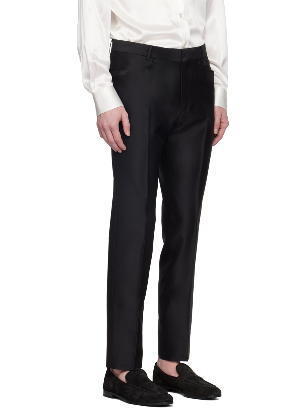 Black Atticus Trousers - 4