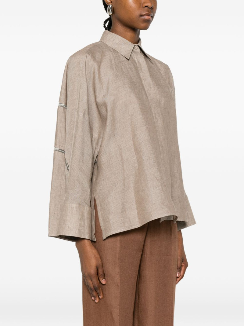 button-fastening shirt 3
