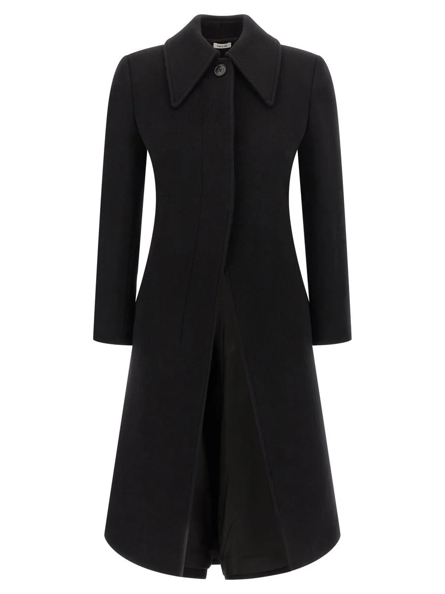 Alexander McQueen Wool And Cashmere Coat - 1