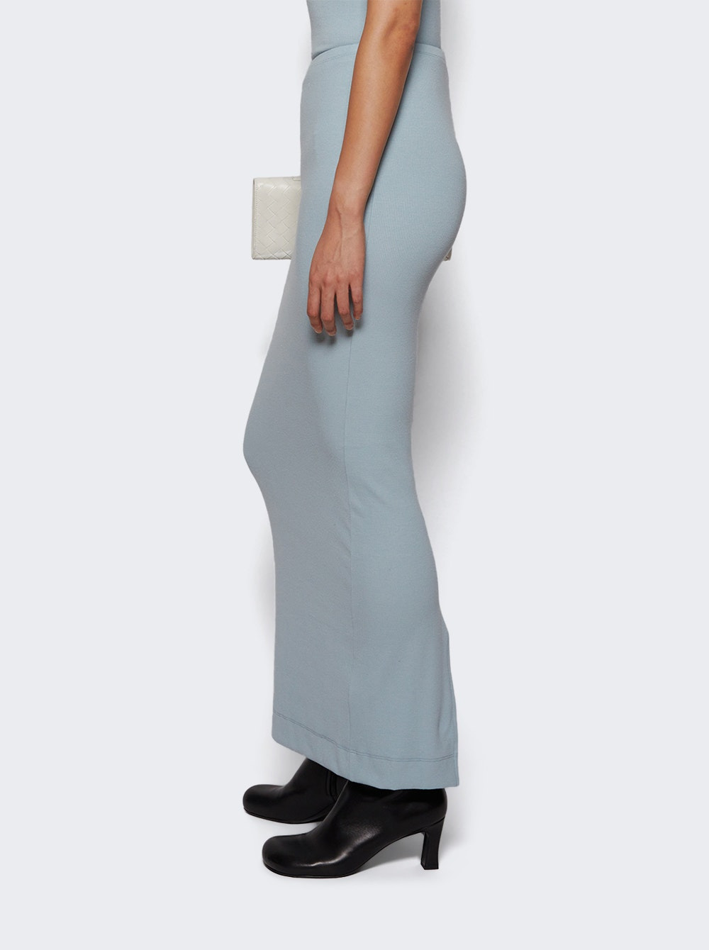 Emma Skirt Dusty Blue - 3