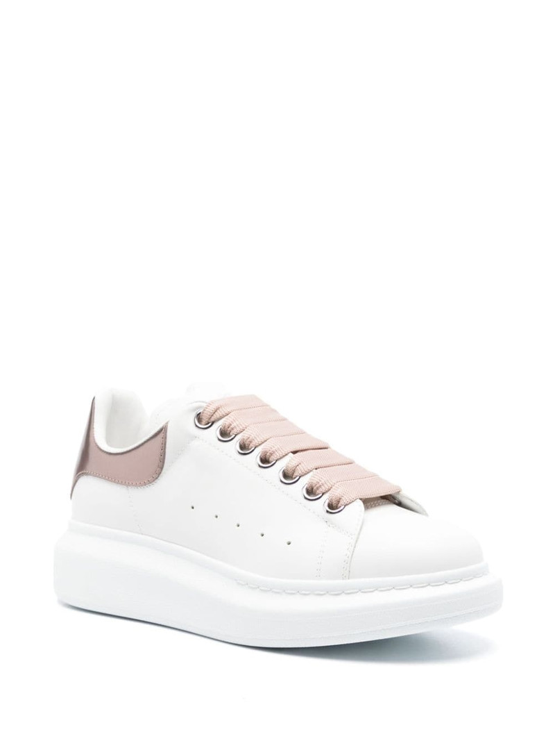 Alexander McQueen low-top leather sneakers outlook