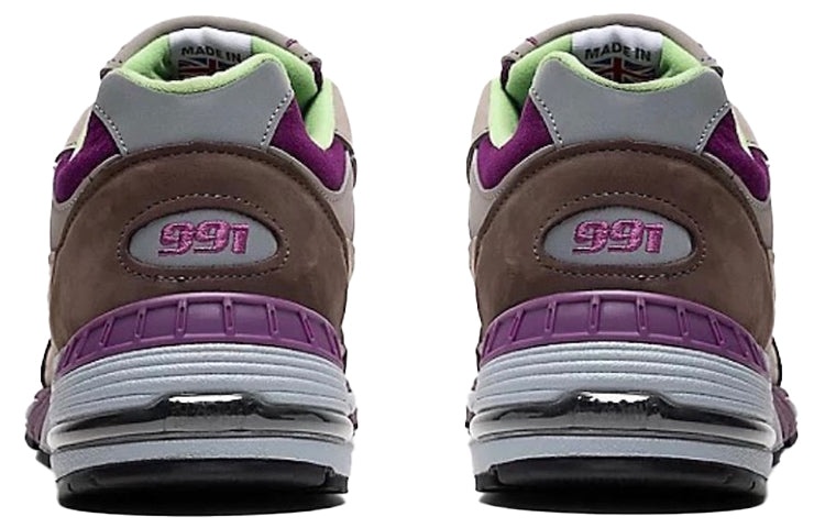 New Balance Stray Rats x 991 Made in England 'Purple Green' M991SRG - 4