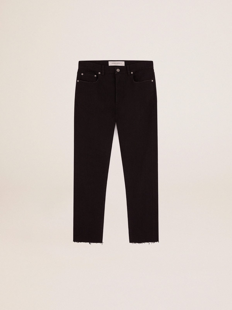 Men's black skinny jeans 1