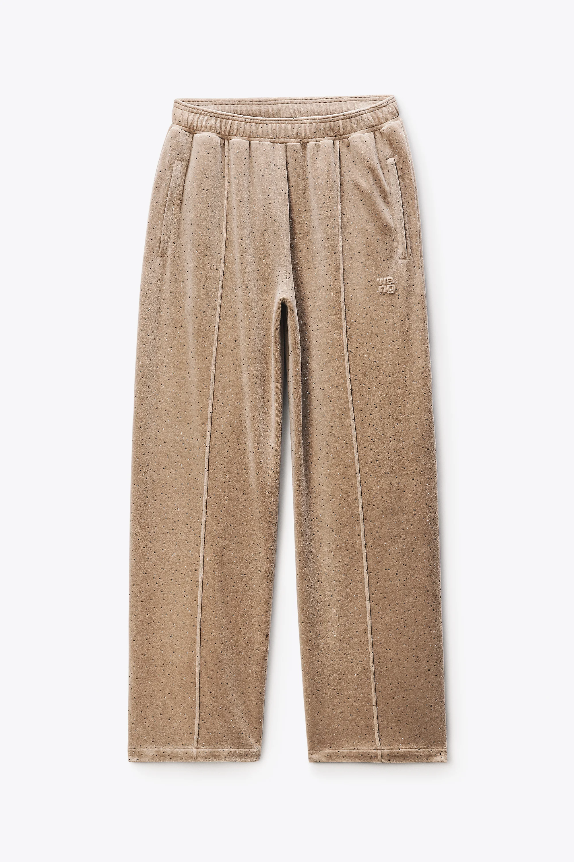 Mid-Rise Belted Sweatpant in Terry Oversized - 1