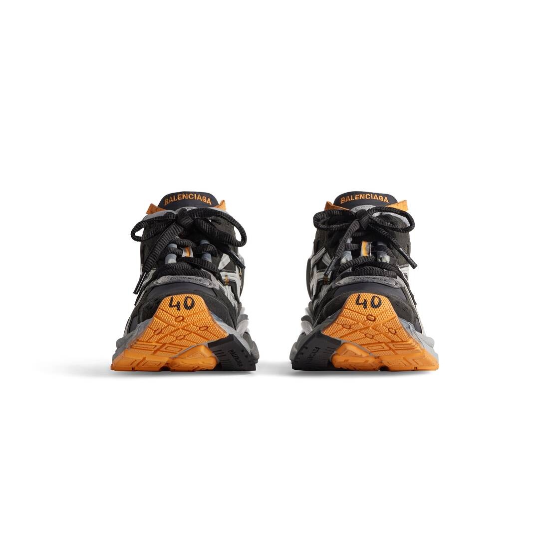 Men's Runner Sneaker in Black - 3