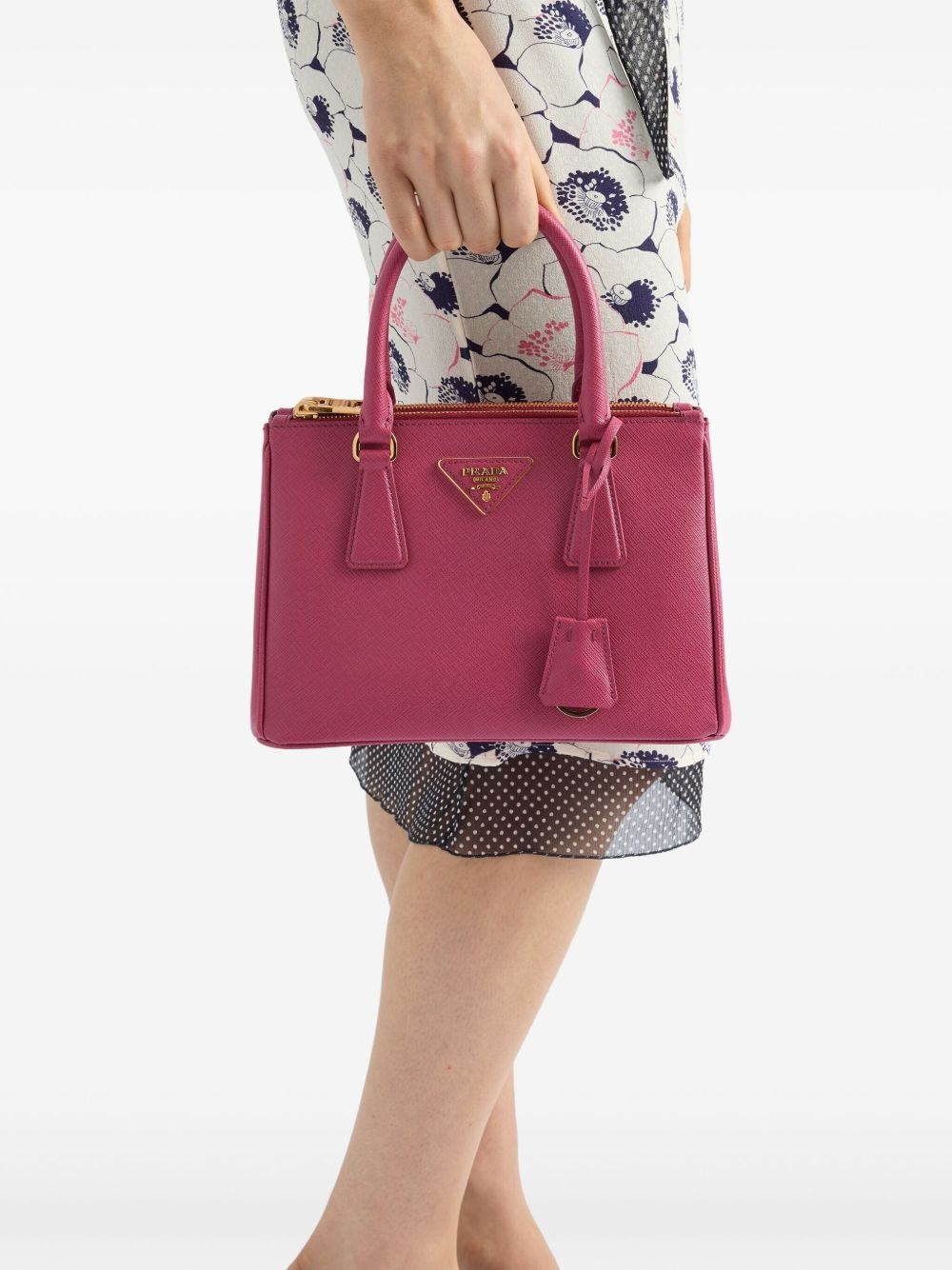 small Galleria Saffiano leather tote bag - 2