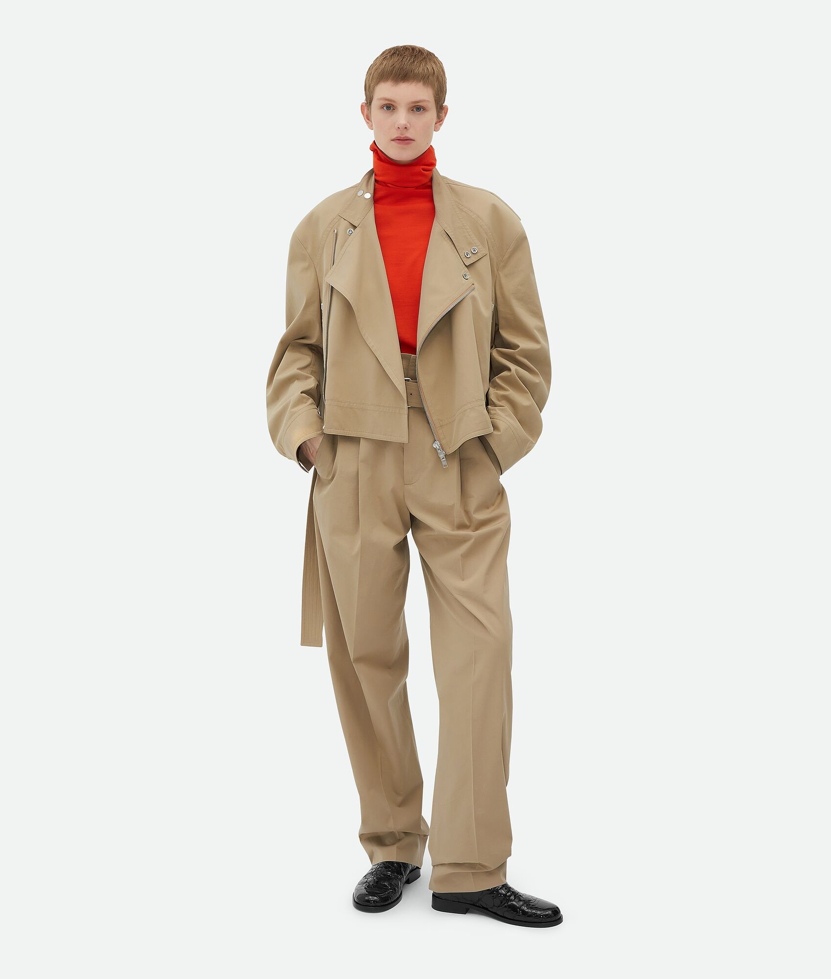 Light Fine Cashmere Hooded Jumper - 4